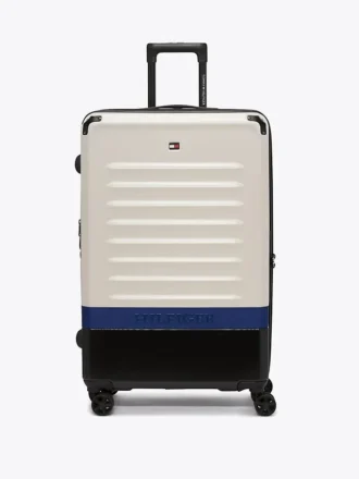 Valise à roulettes rigide bicolore 28 pouces