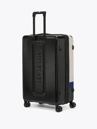 Valise à roulettes rigide bicolore 28 pouces