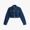 Veste courte en denim zippée Tommy Jeans Veste courte en denim zippée Tommy Jeans