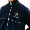 Veste de survêtement en velours à monogramme