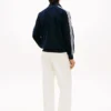 Veste de survêtement en velours à monogramme