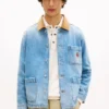 Veste de travail décontractée en denim Veste de travail décontractée en denim