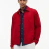 Veste de travail en denim teint en pièce Veste de travail en denim teint en pièce