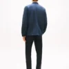 Veste de travail en denim teint en pièce Veste de travail en denim teint en pièce