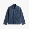 Veste de travail en denim teint en pièce Veste de travail en denim teint en pièce