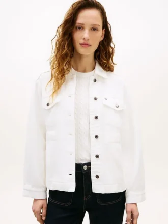 Veste en denim cintrée