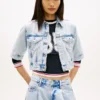 Veste en denim à manches courtes Tommy Jeans Veste en denim à manches courtes Tommy Jeans