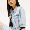 Veste en denim à manches courtes Tommy Jeans Veste en denim à manches courtes Tommy Jeans