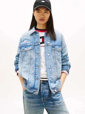 Veste en jean délavé Tommy Jeans Veste en jean délavé Tommy Jeans