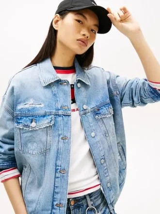 Veste en jean délavé Tommy Jeans Veste en jean délavé Tommy Jeans