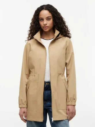 Veste imperméable à capuche