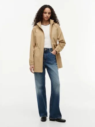 Veste imperméable à capuche