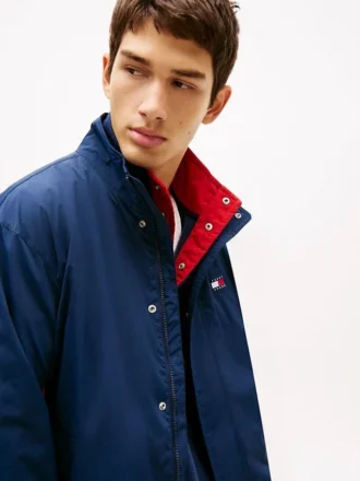 Veste imperméable à logo Tommy Jeans