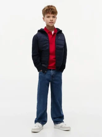 Veste matelassée à capuche pour enfant