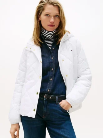Veste matelassée légère à capuche