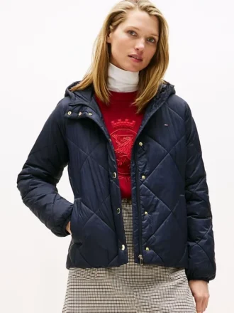 Veste matelassée légère à capuche