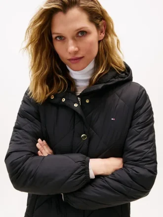 Veste matelassée légère à capuche