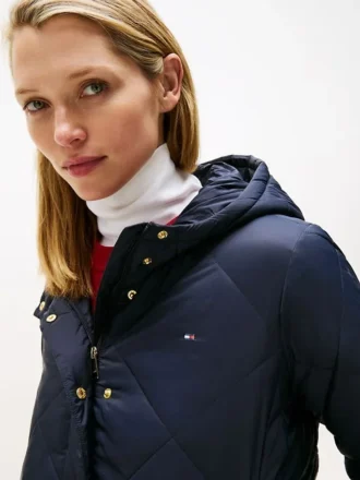 Veste matelassée légère à capuche