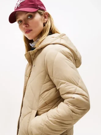 Veste matelassée légère à capuche
