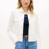 Veste Ponte à boutons dorés et multiples poches