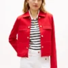 Veste Ponte à boutons dorés et multiples poches Veste Ponte à boutons dorés et multiples poches