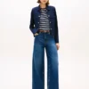 Veste Ponte à boutons dorés et multiples poches