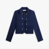 Veste Ponte à boutons dorés et multiples poches