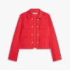 Veste Ponte à boutons dorés et multiples poches Veste Ponte à boutons dorés et multiples poches