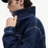 Veste ranch en denim délavé foncé Tommy Jeans Veste ranch en denim délavé foncé Tommy Jeans