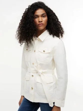 Veste utilitaire imperméable à ceinture