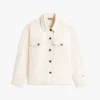Veste utilitaire oversize en sergé